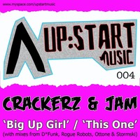 Thumbnail for the Crackerz & Jam - Big Up Girl / This One link, provided by host site