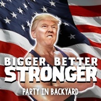 Thumbnail for the Party in Backyard - Bigger Better Stronger [Remix] link, provided by host site