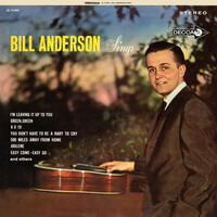 Thumbnail for the Bill Anderson - Bill Anderson Sings link, provided by host site
