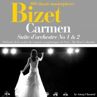 Thumbnail for the Orchestre de la Societé des Concerts Symphoniques de Paris - Bizet: Carmen, Suite d'orchestre No. 1 et 2 (Prelude, Aragonaise, Les dragons d'Alcala, Toreadors, Danse Bohême) link, provided by host site