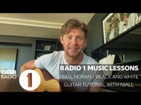 Thumbnail for the Niall Horan - Black and White (Guitar Tutorial with Niall) link, provided by host site