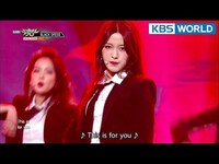 Thumbnail for the CLC - BLACK DRESS [Music Bank COMEBACK /] link, provided by host site