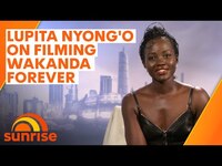 Thumbnail for the Black Panther: Wakanda Forever - 'Black Panther: Wakanda Forever' star Lupita Nyong'o on filming without Chadwick Boseman | Sunrise link, provided by host site