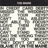 Thumbnail for the The Maine - blame (acoustic) link, provided by host site