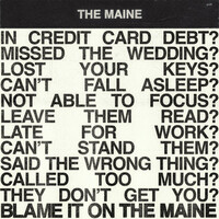 Thumbnail for the The Maine - blame (acoustic) link, provided by host site