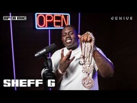 Thumbnail for the Sheff G - "Bless Ha" (Live Performance) | Genius Open Mic link, provided by host site