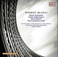 Thumbnail for the Ernest Bloch - Bloch, E.: Prelude and 2 Psalms / Suite Hebraique / Baal Shem / 3 Jewish Poems link, provided by host site