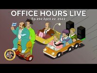 Thumbnail for the Tim Heidecker - Bob Odenkirk Office Hours Live link, provided by host site