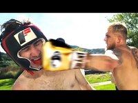 Thumbnail for the Jake Paul - BOXING A YOUTUBER WHO SHOWED UP AT MY HOUSE link, provided by host site