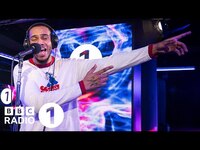 Thumbnail for the AJ Tracey - Boy’s a liar (PinkPantheress cover) in the Radio 1 Live Lounge link, provided by host site