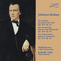 Thumbnail for the Niall Brown - Brahms: 2 Sonatas for Piano & Cello link, provided by host site