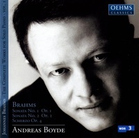 Thumbnail for the Andreas Boyde - Brahms: The Complete Works for Solo Piano, Vol. 1 link, provided by host site