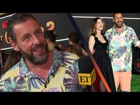 Thumbnail for the Adam Sandler - BREAKS DOWN His Casual Red Carpet Look (Exclusive) link, provided by host site