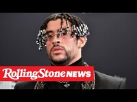 Thumbnail for the Bad Bunny - Brings Bugattis and Motorcycles to the Latin Grammys | RS News link, provided by host site