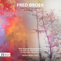 Thumbnail for the Fred Broer - Broer: Music for String Quartet & Piano Solo link, provided by host site