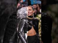 Thumbnail for the Miley Cyrus - Brought the drama in a bold leather crop top and voluminous skirt at the 2025 Met Gala 🔥 link, provided by host site