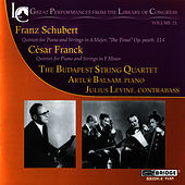 Thumbnail for the Budapest String Quartet - Budapest String Quartet plays Franck and Schubert link, provided by host site