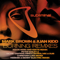 Thumbnail for the Mark Brown - Burning (Remixes) link, provided by host site