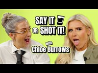 Thumbnail for the Chloe Burrows - Got BLOCKED by Paris Hilton! | Say It Or Shot It 🥃 link, provided by host site