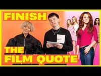 Thumbnail for the Asa - Butterfield & Cora Kirk take on the Finish The Film Quote: Christmas Special CHALLENGE | Capital link, provided by host site