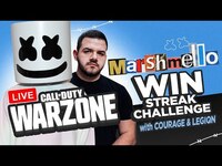 Thumbnail for the Marshmello - Call of Duty Warzone Win Streak link, provided by host site