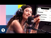 Thumbnail for the Lorde - Calls Chappell Roan, Gracie Abrams and a very hungover Charli XCX link, provided by host site
