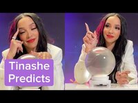 Thumbnail for the Tinashe - Can See the Future: Your 2022 Forecast 🔮 | POPSUGAR link, provided by host site