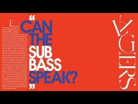 Thumbnail for the Algiers - "Can the Sub Bass Speak?" link, provided by host site