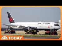 Thumbnail for the Air - Canada Winds Down Service Ahead of Flight Attendant Strike link, provided by host site