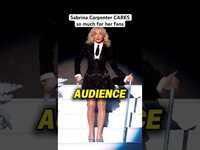 Thumbnail for the Sabrina Carpenter - CARES so much for her fans link, provided by host site