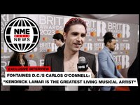 Thumbnail for the FONTAINES D.C. - Carlos O'Connell: "Kendrick Lamar is the greatest living musical artist" link, provided by host site