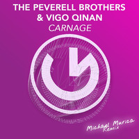 Thumbnail for the The Peverell Brothers - Carnage (Michael Murica Jango Remix) link, provided by host site