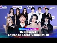 Thumbnail for the Red Carpet - [#2024MAMA] Entrance Scene Compilation (레드카펫 입장신 모아보기) link, provided by host site