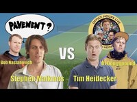 Thumbnail for the Tim Heidecker - Celebrity Tennis Match: Office Hours vs. Pavement link, provided by host site
