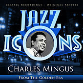 Image of Charles Mingus linking to their artist page due to link from them being at the top of the main table on this page