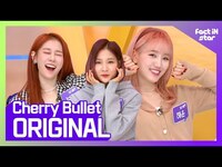 Thumbnail for the Cherry Bullet - [ENG/IDN] 🍒체리블렛(CherryBullet) 강력한 달콤 질주에 심장 소리 마치 Drum beat 💗🥁💕🥁 link, provided by host site