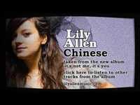 Thumbnail for the Lily Allen - Chinese link, provided by host site