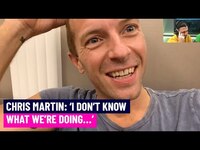 Thumbnail for the Coldplay - Chris Martin Opens Up On Not Touring Their New Album | Hits Radio link, provided by host site