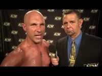 Thumbnail for the All Elite Wrestling - Christopher Daniels following his match with CIMA at #FyterFest link, provided by host site