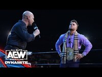 Thumbnail for the All Elite Wrestling - Christopher Daniels Tells MJF The Truth About Bryan Danielson | AEW Dynamite link, provided by host site