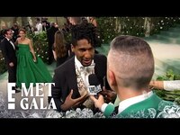 Thumbnail for the Jon Batiste - Clad in CARTIER Jewels at the Met Gala | E! Insider link, provided by host site