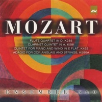 Thumbnail for the Ensemble 360 - Clarinet Quintet in A Major, K. 581: III. Menuetto link, provided by host site