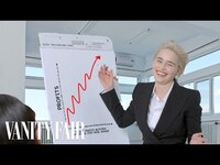 Thumbnail for the Emilia - Clarke Re-Creates Workplace Stock Photos | Vanity Fair link, provided by host site