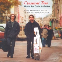 Thumbnail for the Boris Andrianov - Classical Duo - Cello and Guitar Music link, provided by host site