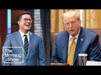 Thumbnail for the Stephen - Colbert claps back at Trump: "Go f**k yourself" link, provided by host site