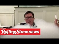 Thumbnail for the Stephen - Colbert Films New 'Late Show' Monologue From His Bathtub | RS News link, provided by host site