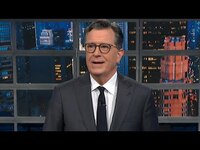 Thumbnail for the Stephen - Colbert FIRES BACK at President Trump After Late Show Cancelation link, provided by host site