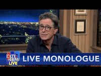 Thumbnail for the Stephen Colbert - LIVE Monologue After The First Trump-Biden Presidential Debate link, provided by host site