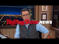 Thumbnail for the Stephen - Colbert Slams GOP ‘Cowards’ in 2nd Impeachment Trial Day One Recap | RS News link, provided by host site