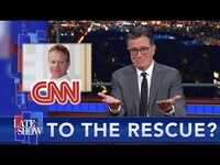 Thumbnail for the Stephen Colbert - Swears He's Not Leaving To "Rescue" CNN link, provided by host site